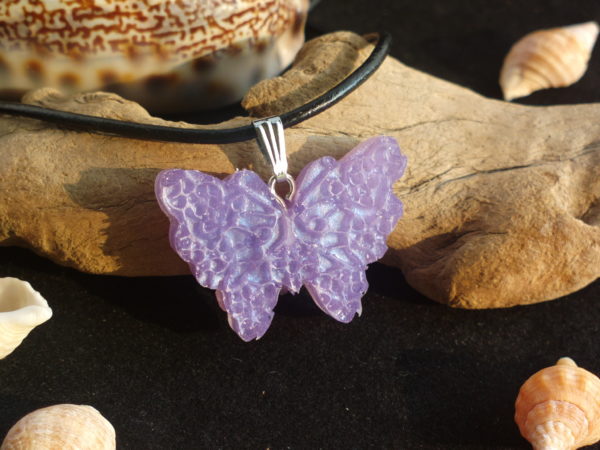 Butterfly Pendant – Purple