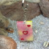 Rectangle - Red hearts with Red & Yellow background - Image 2