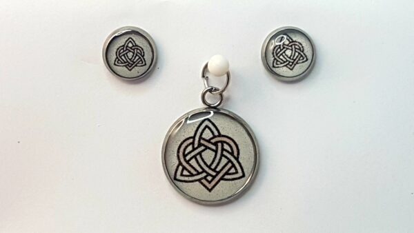 Celtic Sister’s Knot – Pendant & Earring set – Small