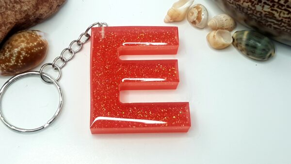 Letter E – Cherry Blossom Red