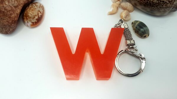 Letter W – Cherry Blossom Red