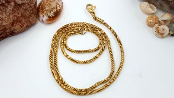 Lantern Chain Necklace (Gold)