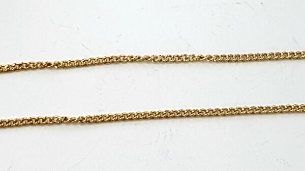 Curb Chain Necklace (Gold)